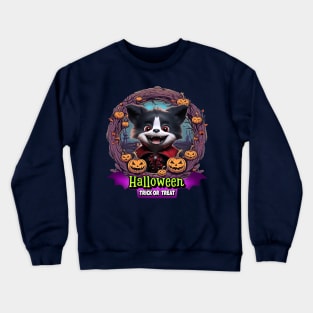 Puppy Halloween Costume Crewneck Sweatshirt